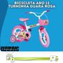 Imagem de Bicicleta Aro 12 Turminha Guará Rosa - Bike infantil menina