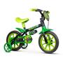 Imagem de Bicicleta aro 12 verde e preto - NATHOR