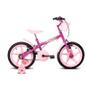 Imagem de Bicicleta Aro 16  Fofys Pink Com Acessrios Rosa 10435 Verden