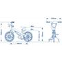 Imagem de Bicicleta Aro 16 Frozen Disney Menina Com Cestinha Capacete