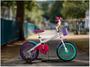 Imagem de Bicicleta Aro 16 Infantil Caloi Ceci Branca com Rodinhas e Cestinha