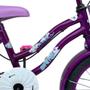 Imagem de Bicicleta Aro 16 Infantil Feminina Princesa Retro C/ Cestinha Rodinhas De Treinamento