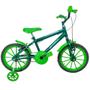 Imagem de Bicicleta Aro 16 Infantil Masculina Verde