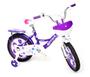 Imagem de Bicicleta Aro 16 Infantil Princesa Cor Roxa Menina