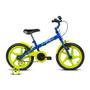 Imagem de Bicicleta Aro 16 Infantil Rock Menino Até 40 Kilos com Rodinhas Laterais Verden