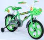 Imagem de Bicicleta aro 16 infantil verde jumbobaby