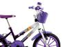 Imagem de Bicicleta Aro 16 Menina Infantil Milla Roxa - Dalannio Bike