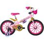 Imagem de Bicicleta ARO 16 Princesas Nathor - 101250160000 Rosa