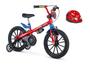 Imagem de Bicicleta Aro 16 Spider Man Nathor + Capacete Infantil Nathor