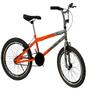 Imagem de Bicicleta Aro 20 Bmx Cromada/Laranja Absolute