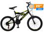 Bicicleta Aro 20 Colli GPS Freio V Brake Aço Carbono Suspensão Dupla Imagem de Bicicleta Aro 20 Colli GPS Freio V Brake Aço Carbono Suspensão Dupla