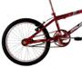 Imagem de Bicicleta Aro 20 Cross Bmx Freestyles Masculina Cromada Com Vermelho