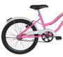 Imagem de Bicicleta aro 20 Feminina Beach Retro Vintage Rosa Chiclete