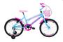 Imagem de Bicicleta Aro 20 Feminina Infantil Roda Lateral Tridal