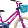 Imagem de Bicicleta Aro 20 Feminina Nathor Lovely Rosa/Azul