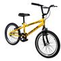 Imagem de Bicicleta Aro 20 Infantil Bmx Cross Quadro Mtb Amarelo