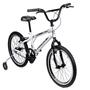 Imagem de Bicicleta Aro 20 Infantil Bmx Cross Roda Lateral Branco