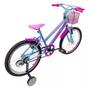 Imagem de Bicicleta Aro 20 Infantil C/ Rodas Horus Feminina