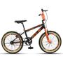 Imagem de Bicicleta Aro 20 Kls Cross Aluminio Freio V-Brake Pneu Com Faixa