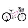 Imagem de Bicicleta Aro 20 Kls Free Freio V-Brake Mtb Com Roda Lateral Feminina