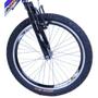 Imagem de Bicicleta Aro 20 Max 220 Suspensão 18V Cor Azul e Preto