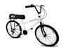 Imagem de Bicicleta aro 24 com banco de mobilete 6 marchas tipo bmx br