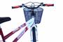 Imagem de Bicicleta aro 24 fem com aro aero verm