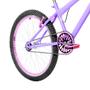 Imagem de Bicicleta Aro 24 Feminina Alumínio Colorido Garrafinha Fon Fon Retrovisor Freios V-Brake