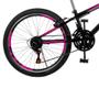 Imagem de Bicicleta Aro 24 Kls Sport Gold  Freio V-Brake Mtb 21 Marchas Feminina
