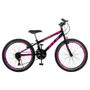 Imagem de Bicicleta Aro 24 Kls Sport Gold  Freio V-Brake Mtb 21 Marchas Feminina