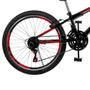 Imagem de Bicicleta Aro 24 Kls Sport Gold Freio V-Brake Mtb 21 Marchas