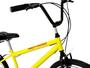 Imagem de Bicicleta aro 24 masculino tpo bmx sem marchas c/aero amrelo