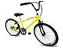 Imagem de Bicicleta aro 24 masculino tpo bmx sem marchas c/aero amrelo