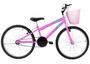 Imagem de Bicicleta Aro 24 para Menina Infantil Wendy Com Cestinha