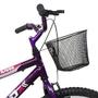 Imagem de Bicicleta Aro 24 Saidx Feminina Mono Sem Marcha Com Cesta
