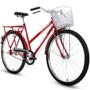 Imagem de Bicicleta aro 26 com bagageiro e cesto - ONIX FV - Houston