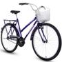Imagem de Bicicleta aro 26 feminina com bagageiro e cesto - ONIX VB - Houston