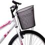 Imagem de Bicicleta Aro 26 Feminina Mono Saidx Sem Marcha Com Cesta
