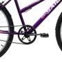 Imagem de Bicicleta Aro 26 Feminina Mono Saidx Sem Marcha Com Cesta