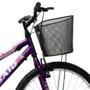 Imagem de Bicicleta Aro 26 Feminina Mono Saidx Sem Marcha Com Cesta