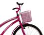 Imagem de Bicicleta Aro 26 Feminina Susi Rosa Pink com Para-lama e Cesta