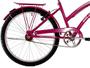 Imagem de Bicicleta Aro 26 Feminina Susi Rosa Pink com Para-lama e Cesta
