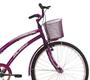 Imagem de Bicicleta Aro 26 Feminina Susi Roxa com Para-lama e Cesta - Dalannio Bike