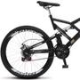 Imagem de Bicicleta Aro 26 Full-s GPS Aero Freio a Disco Preto Fosco - Colli Bikes