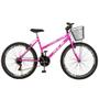 Imagem de Bicicleta Aro 26 Kls Sport Gold Freio V-Brake Mtb 21 Marchas Feminina