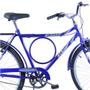 Imagem de Bicicleta Aro 26 Masculina Barra Circular VB Potenza Azul