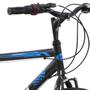 Imagem de Bicicleta Aro 26 MTB Poli Podium Quadro 17" 18 velocidades Preta/Azul