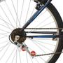 Imagem de Bicicleta Aro 26 MTB Poli Podium Quadro 17" 18 velocidades Preta/Azul