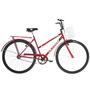 Imagem de Bicicleta Aro 26 Ultra Bikes Poti Wave V-Brake Vermelha Com Paralamas