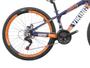 Imagem de Bicicleta Aro 26 Viking TuffX25 Freeride  21V Roxo Laranja